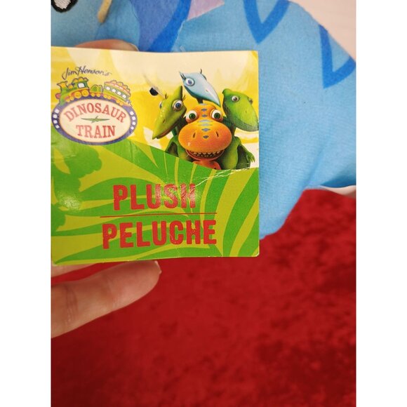 Jim Hensons Dinosaur Train Triceratops Plush Toy 7" Blue With Tags‎ - Picture 5 of 6